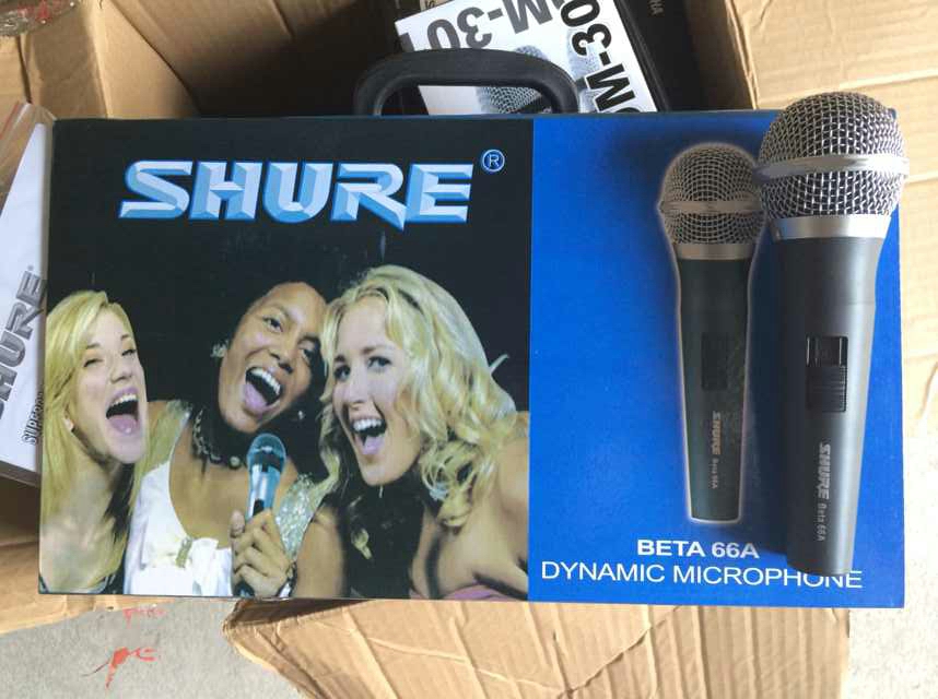 micro shure beta 66a